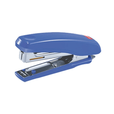 เครื่องเย็บกระดาษ + ลวดเย็บกระดาษ MAX (แม็กซ์) สีน้ำเงิน HD-10D_1